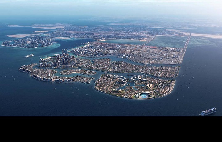 Vodní park se bude rozkládat u města Diyar Al Muharraq.