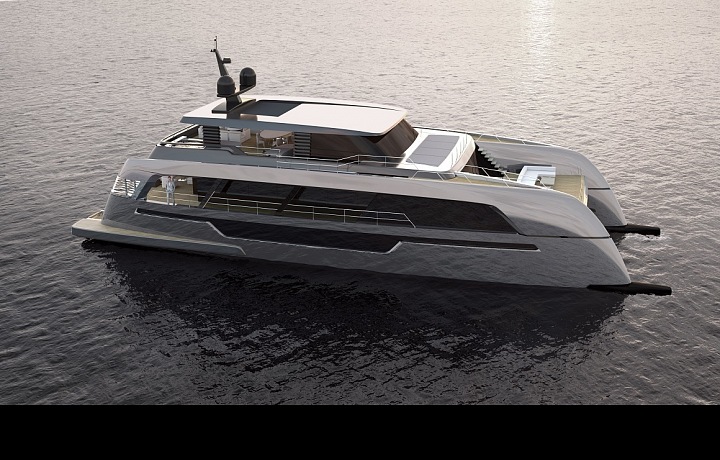 Koncept jachty 120 Sunreef Power