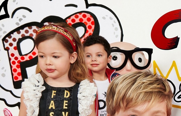 Dolce&Gabbana Fall Winter 2018-19 dětská kampaň.‬