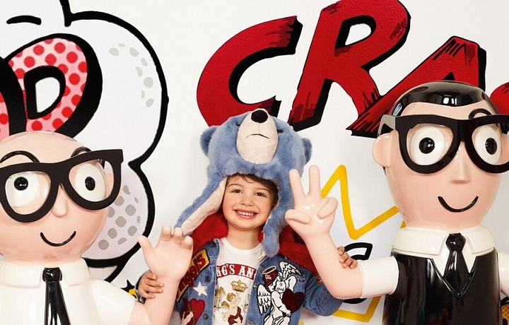 Dolce&Gabbana Fall Winter 2018-19 dětská kampaň.‬