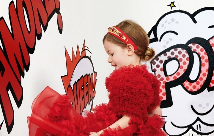 Dolce&Gabbana Fall Winter 2018-19 dětská kampaň.‬