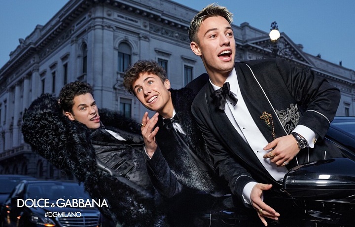Dolce&Gabbana Fall Winter 2018-19 Campaign shot by The Morelli Brothers.