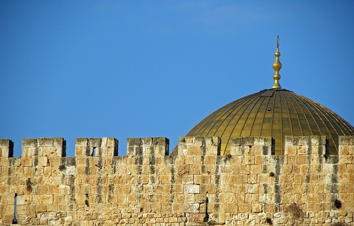 Takto vypadají typické palestinské domy.