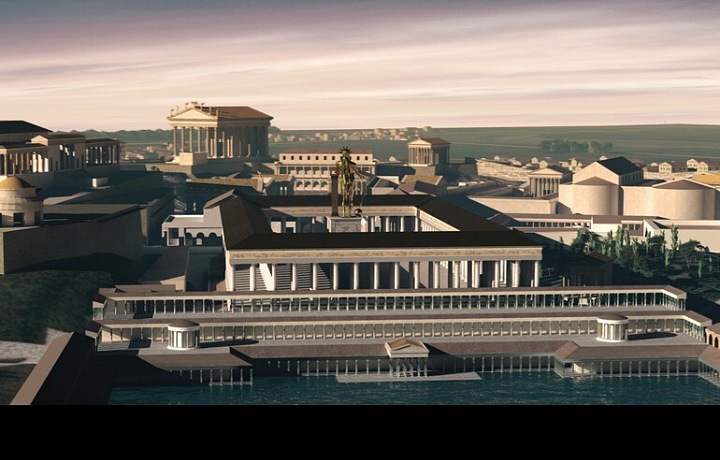 Palác císaře Nerona v simualci