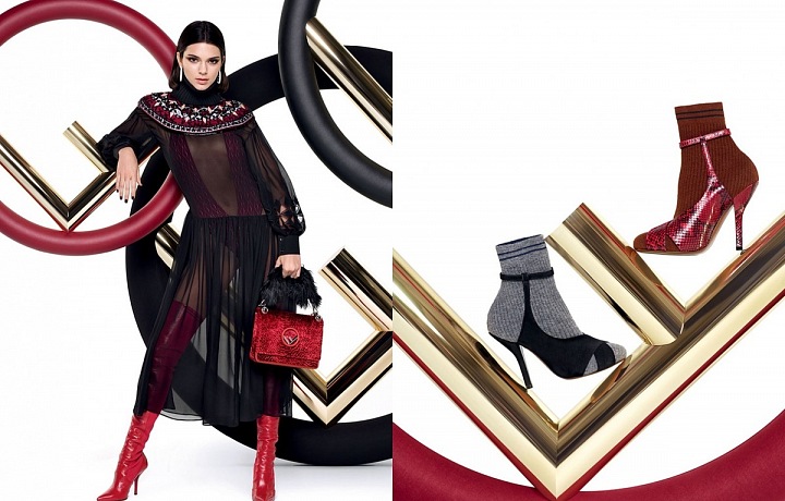 Kombinaci materiálů se FENDI nebrání