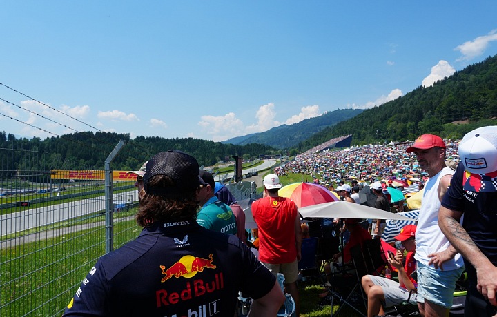 Fanoušci na Red Bull Ringu