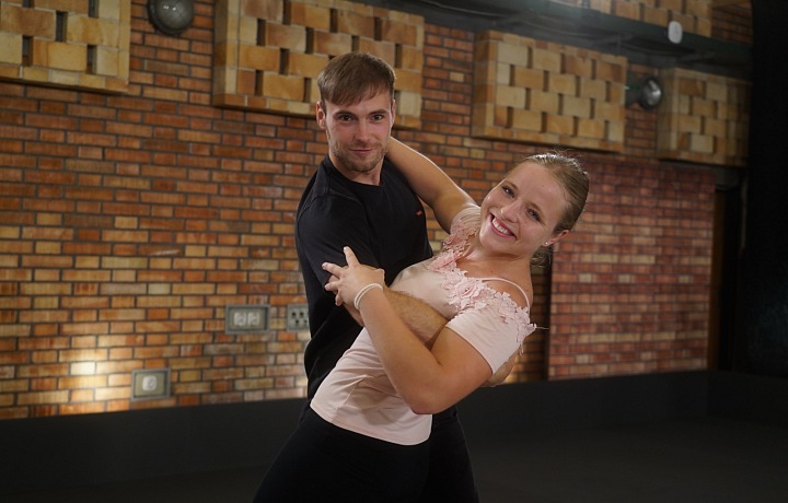 Martina Ptáčková a Dominik Vodička