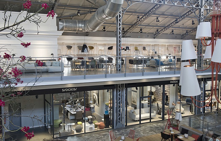 Industriální interiér