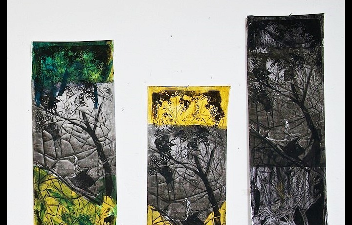 Rytina kombinovaná s fotografií