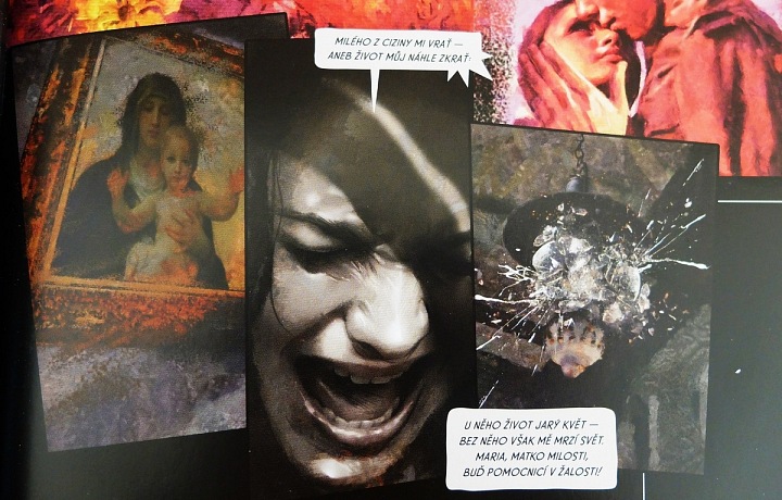 Balada Svatebí košile, ilustrace: Marco Turini