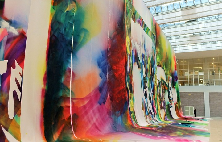 Katharina Grosse, Zázračný obraz