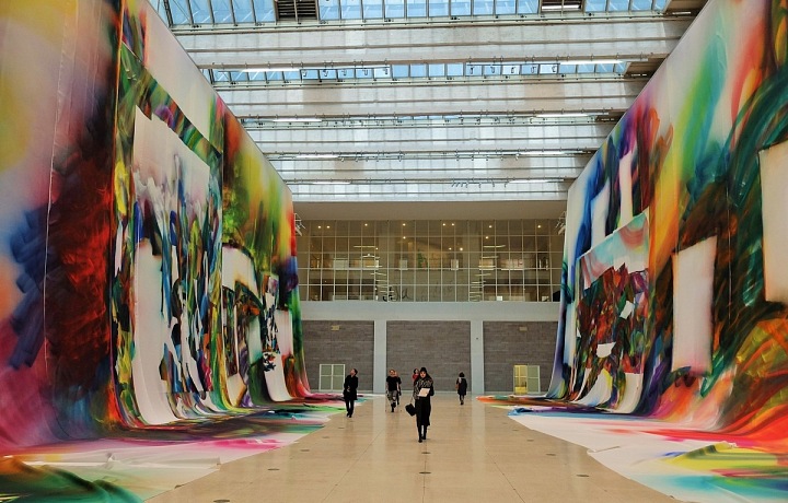 Katharina Grosse, Zázračný obraz