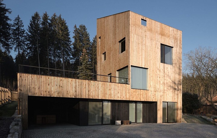 Luxusní dřevěná vila