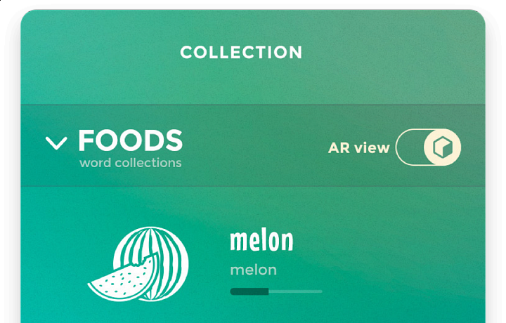 Aplikace vám ukazuje, jak jste pokročili