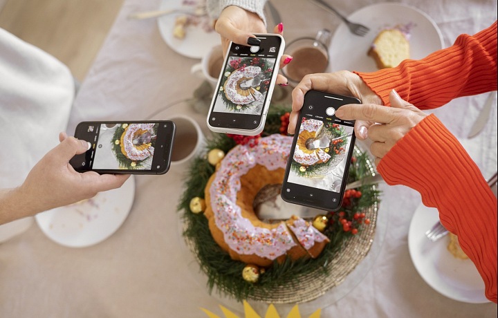 Před jídlem vše nafotit