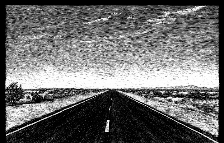 Kresby z nových knih.