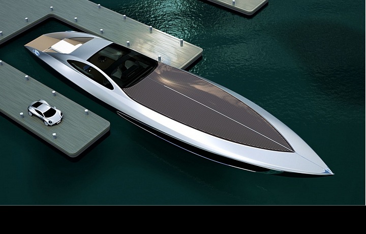 Jachta v celé své kráse