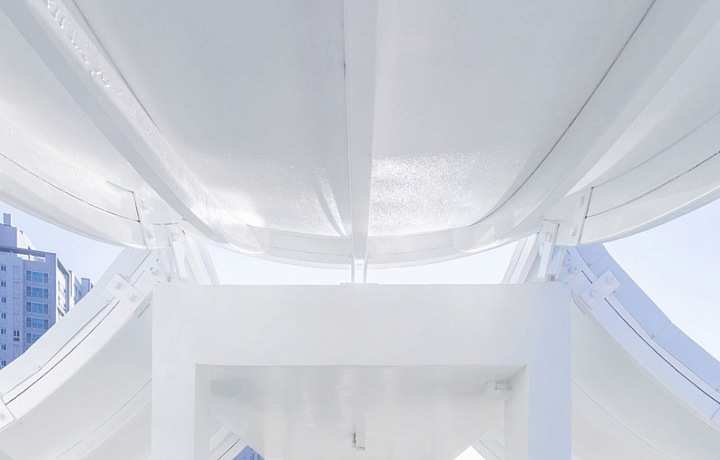 Luxusní létající dům v detailu