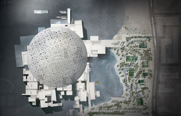 Plán muzea s kopulí