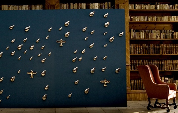 Studio Pirčš, porcelánová tapeta v interiéru