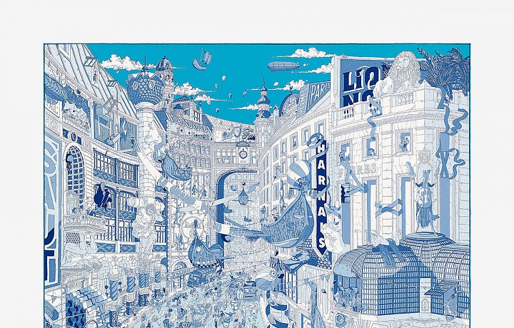 Luxusní šátek Hermès