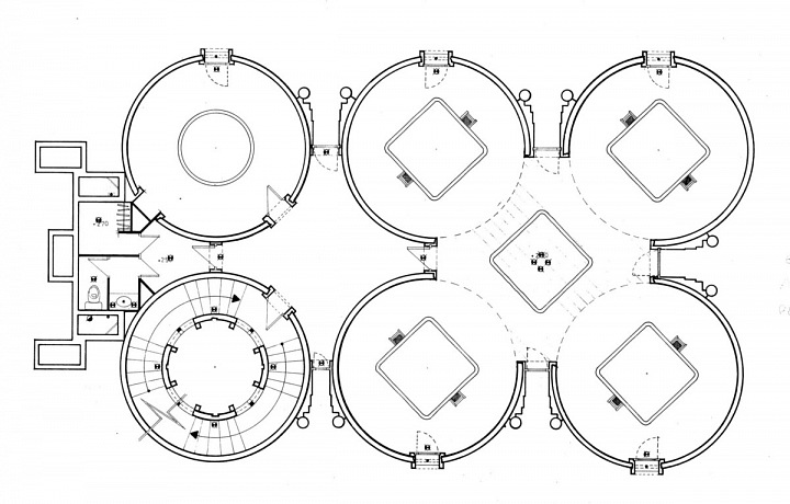Plán částí objektu