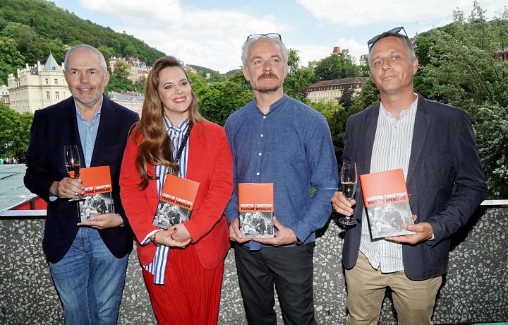 Křest knihy na KVIFF