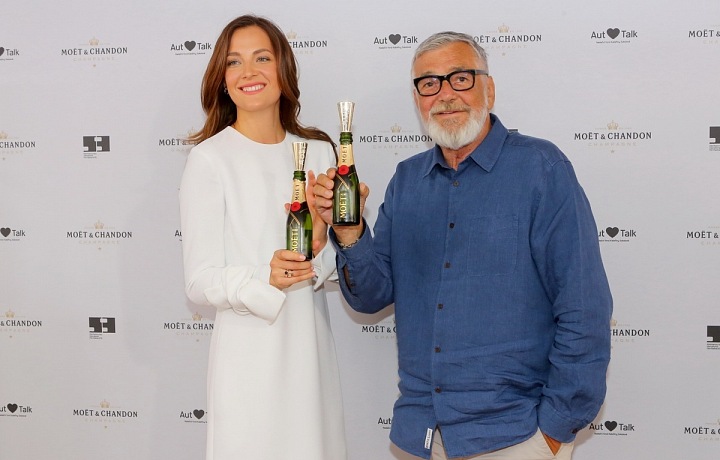 Kateřina Sokolová a Jiří Bartoška