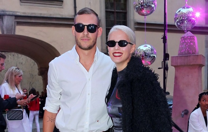 Terezie Kovalová with boyfriend