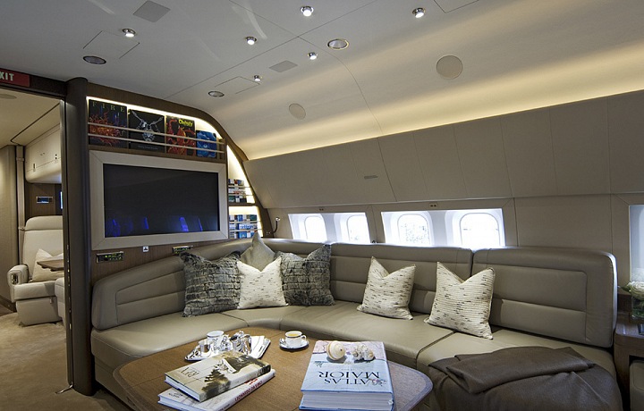 Luxusní obrazovka pro hosty