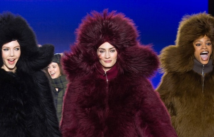 Sněžná žena Sonia Rykiel