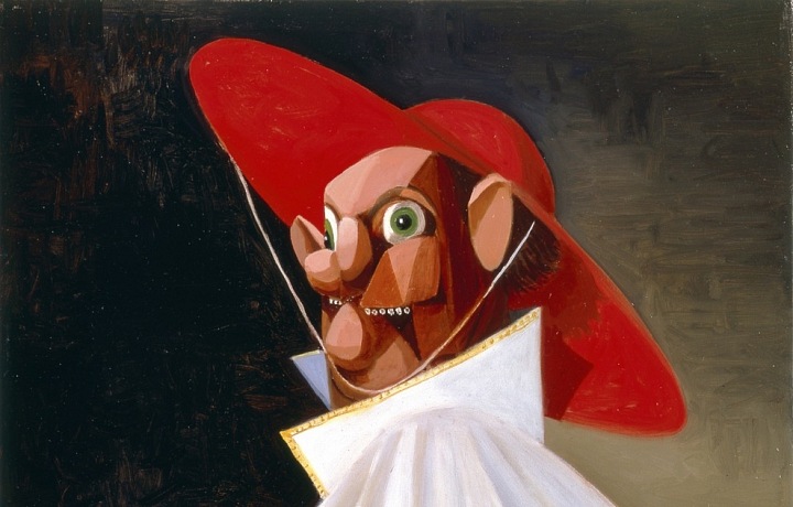 The Cracked Cardinal, George Condo