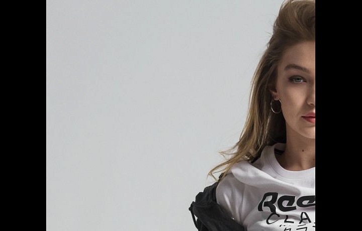 Gigi Hadid v kampani pro Reebok