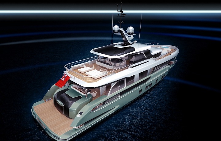 Nová miliardářská jachta Global 330