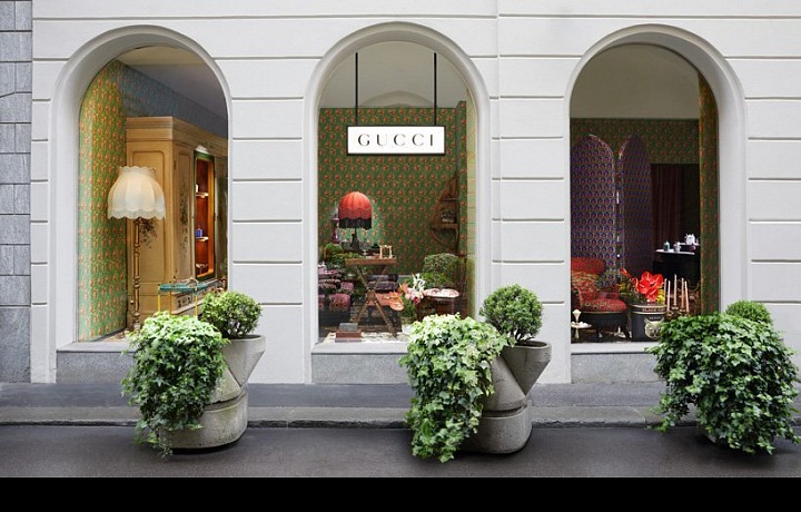 Gucci pop-up shop bude v Miláně otevřen do června