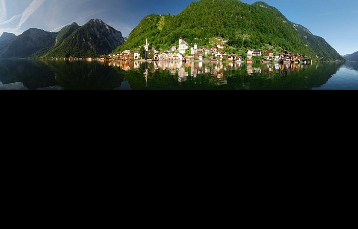 Hallstatt v létě
