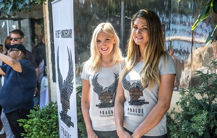 Oslavy 115. výročí Harley-Davidson v Praze