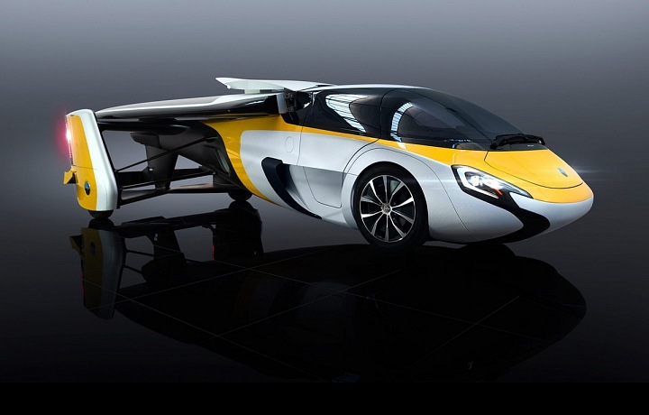 Luxusní design létajícího vozu