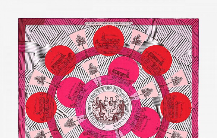 Luxusní šátek Hermès