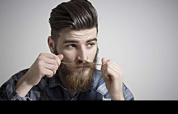Hipster fashion men Barbershop
