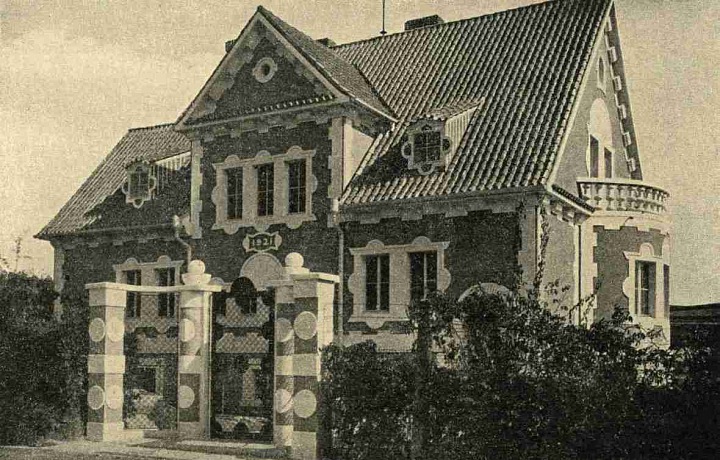 Původní podoba - vila arch. Pavel Janák