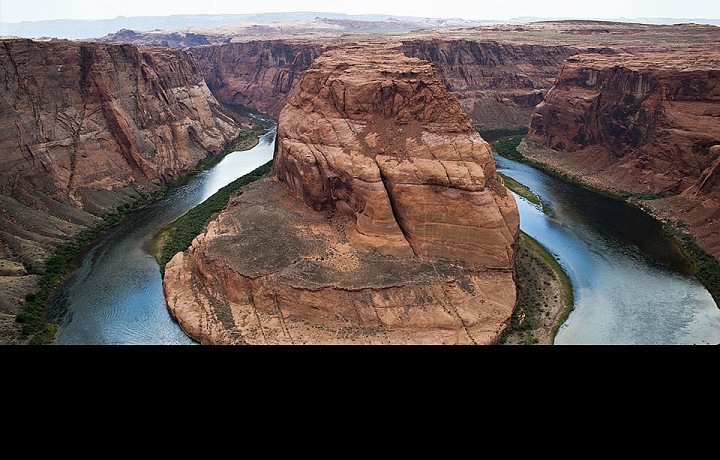 Luxusní okolí z ptačí perspektivy