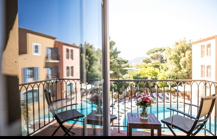 Hotel Byblos - luxusní terasa