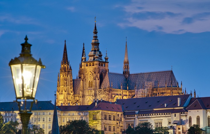 Výhled na Pražský hrad