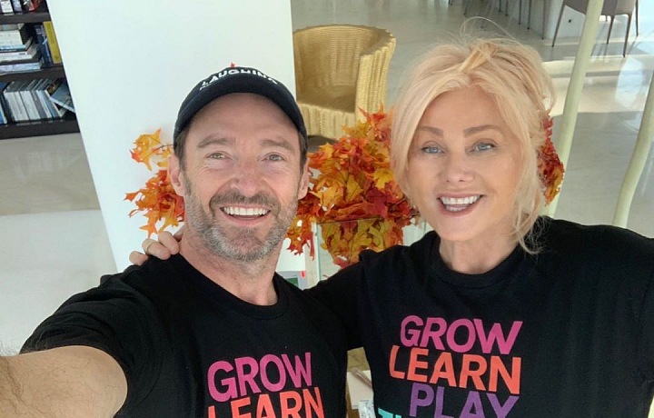 Hugh Jackman s manželkou Deborrou