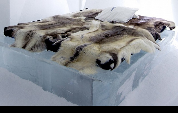 Sobí kůže na spaní