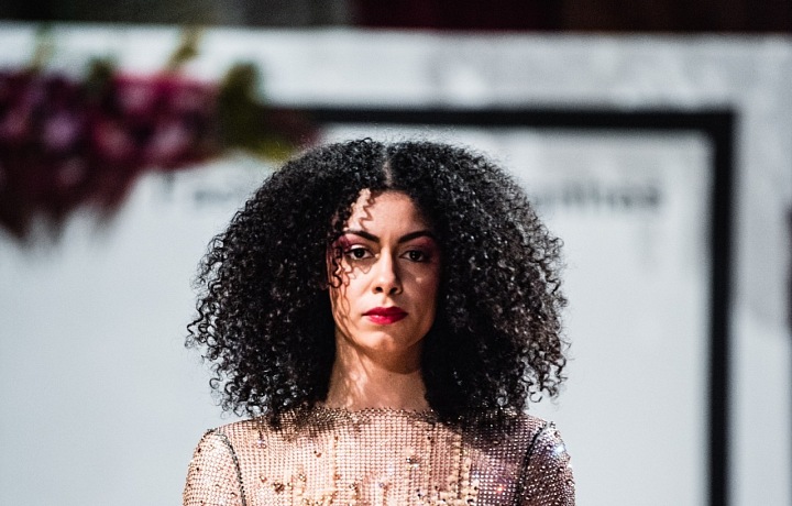 Božské šaty z křišťálové sítě crystal net - Crystal Net Preciosa