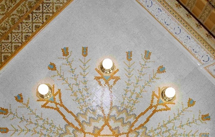 Café Imperia - impozantní strop