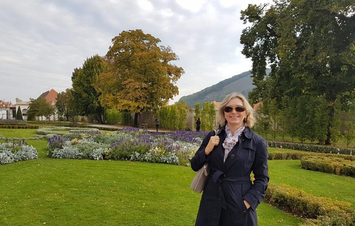 Martina Bedrnová ocení i kvalitní moravské víno - Mikulov.