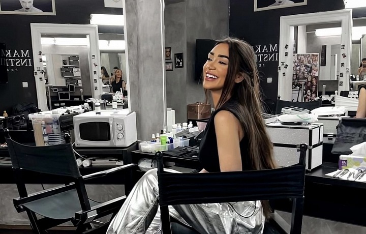 Make-up je pro Veronicu poznávacím znamením, v beauty světě je jako ryba ve vodě